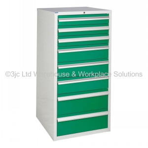 Euroslide Storage Cabinet 8 Drawer 1200mm Type 1